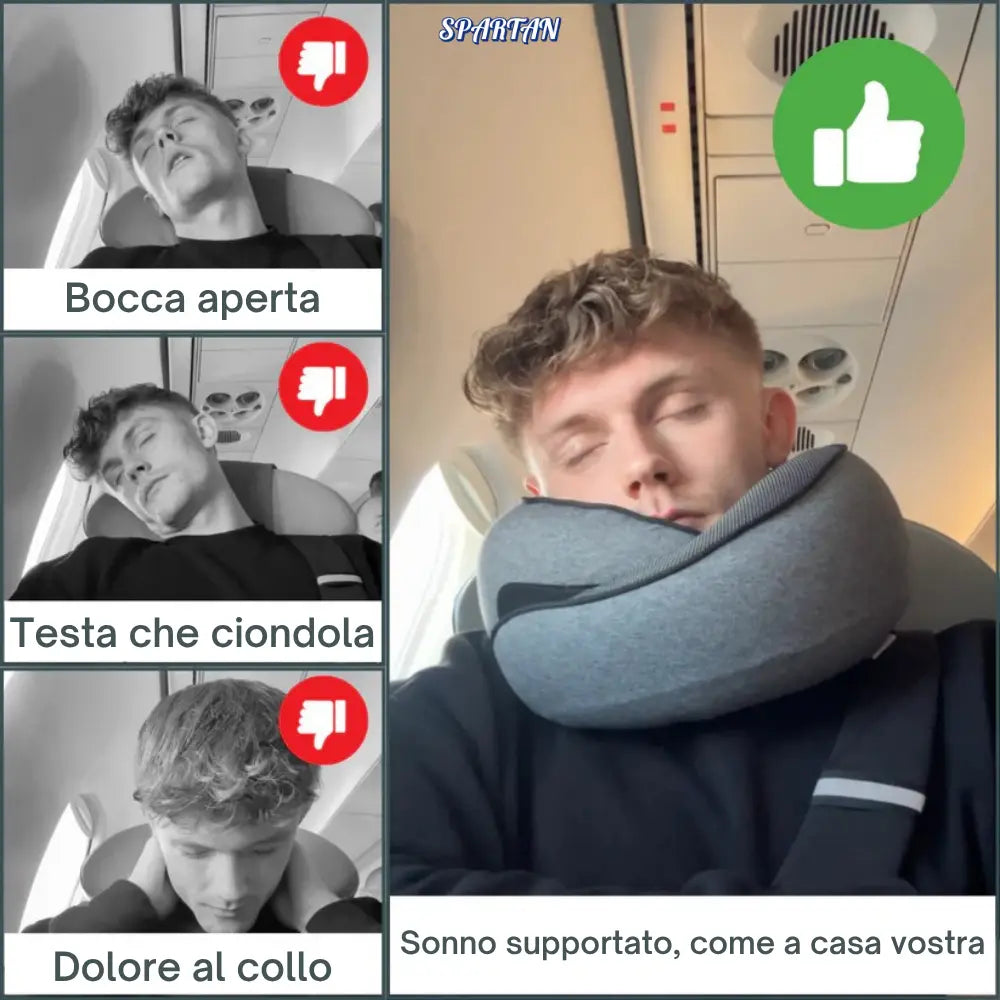 DreamNeck™ | Il Cuscino da Viaggio con Supporto 360°