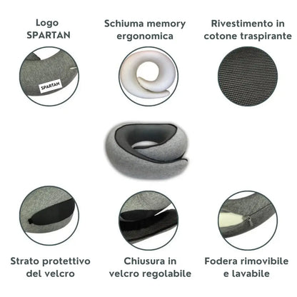 DreamNeck™ | Il Cuscino da Viaggio con Supporto 360°