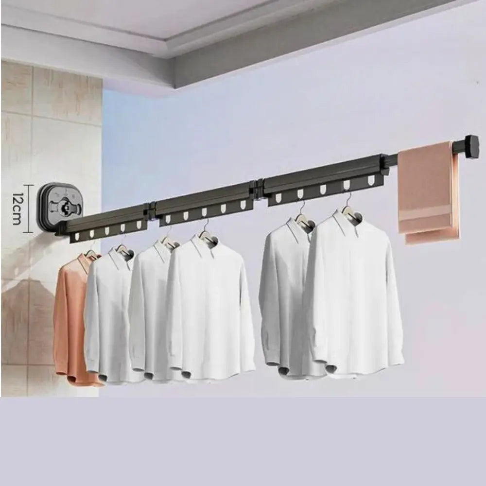 AeroDry™ | Stendibiancheria da Parete Estensibile & Senza Trapano