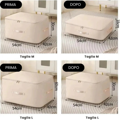 Compatta™ | Borsa Salvaspazio Definitiva per Casa e Viaggi