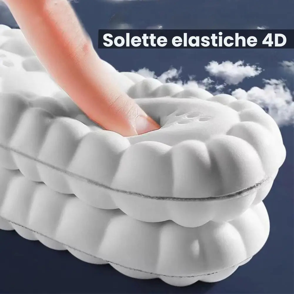 Equilibria™ | Solette Ortopediche 4D per Comfort e Sostegno Avanzato