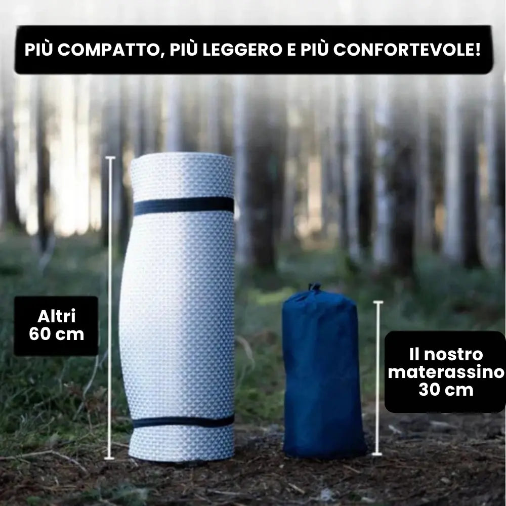 TrekRest™ | Materassino Gonfiabile Ultra Resistente con Pompa Integrata