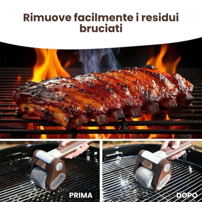 GrillPro™ | Pulitore Elettrico Senza Setole per Barbecue