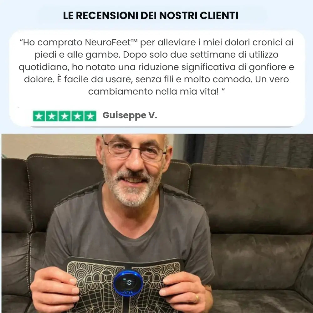 NeuroFeet™ | Sollievo Immediato per Piedi Gonfi, Doloranti e Intorpiditi