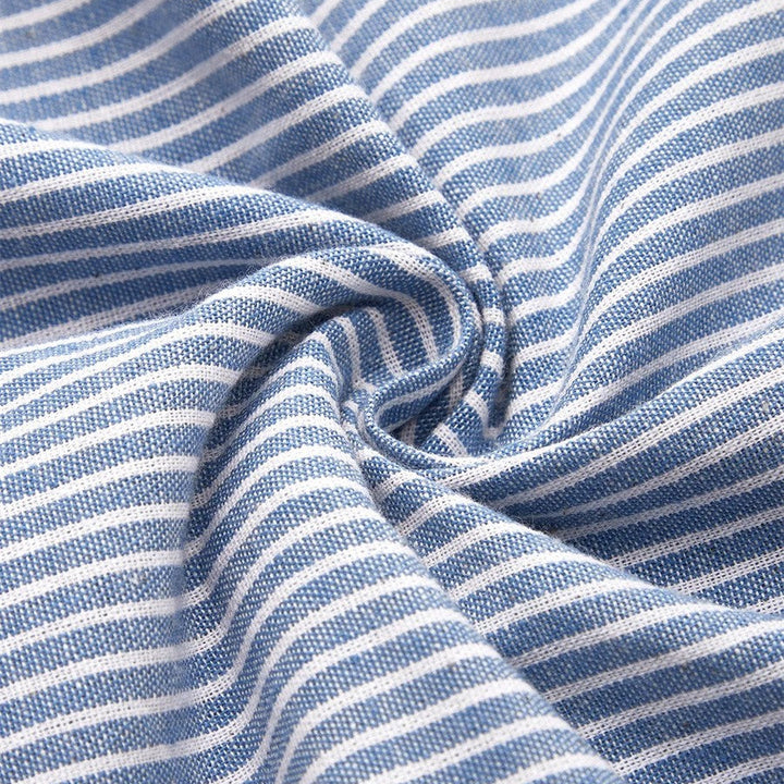 RayaBella™ | Abito Midi a Righe Elegante e Leggero